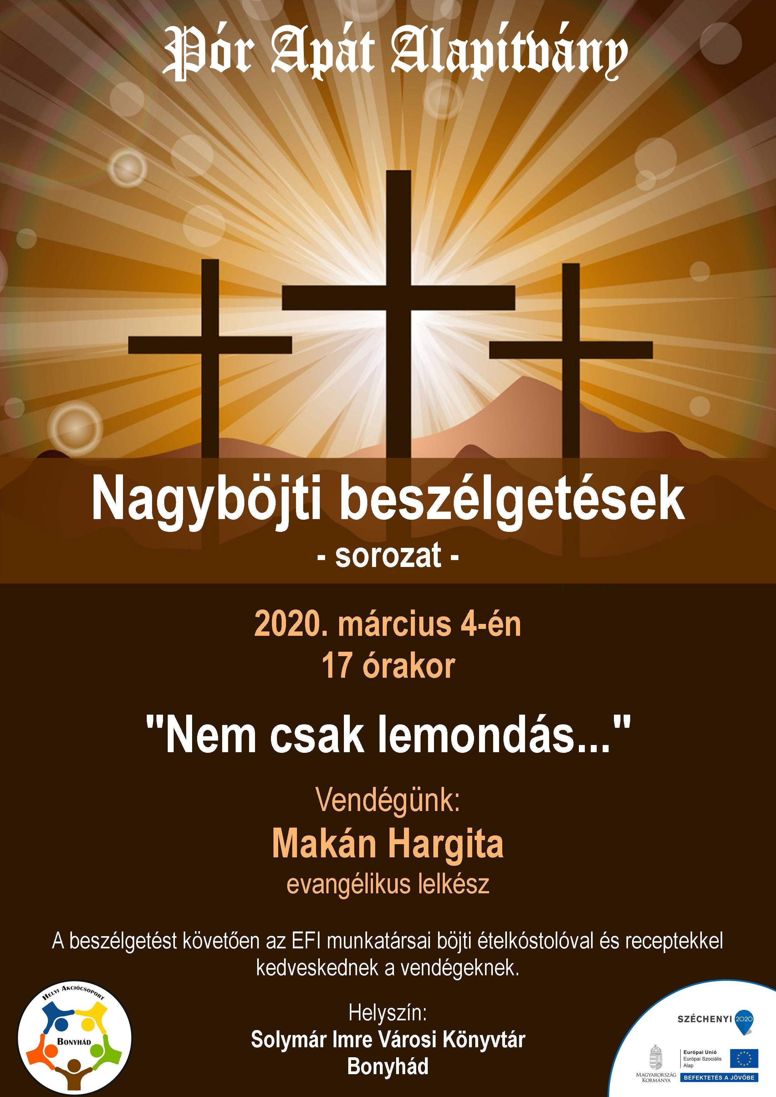 Nagyböjti beszélgetések