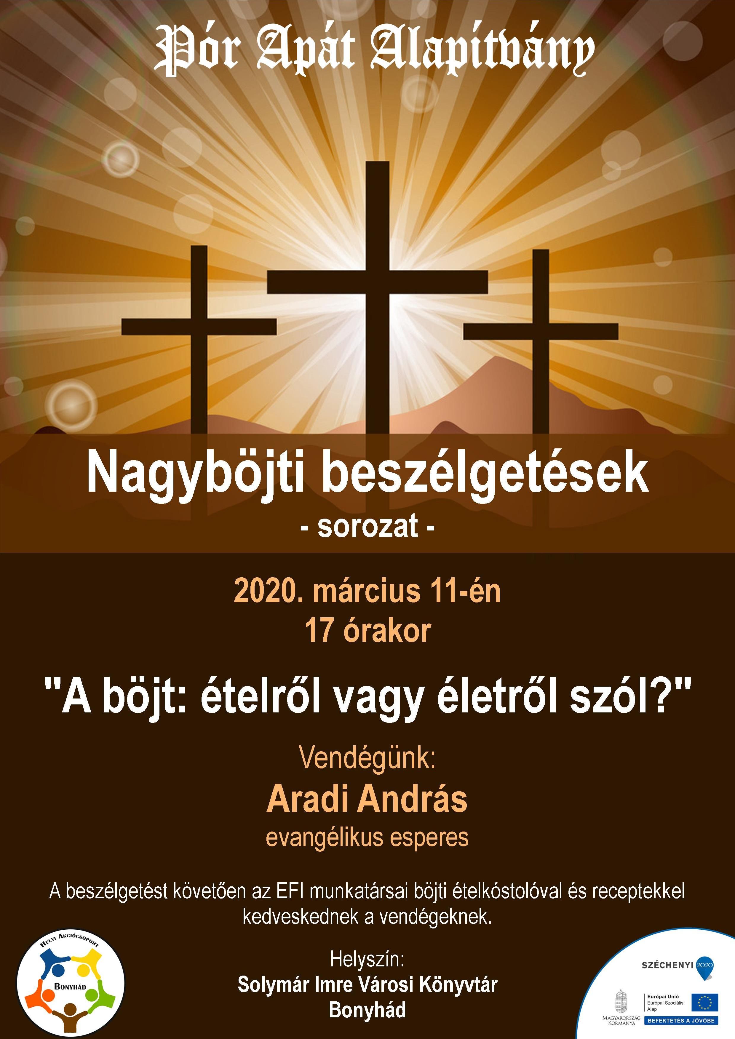 Nagyböjti beszélgetések